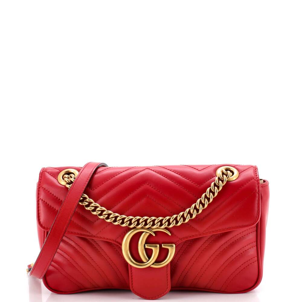 Gucci Gg Marmont Flap Bag Matelasse #240761G21B